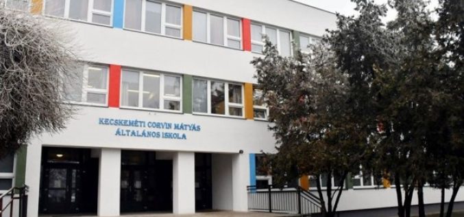 Befejeződött a Corvin Mátyás Általános Iskola energetikai korszerűsítése