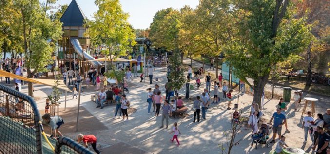 Megtörtént a KölyökDomb játszótér II. ütem hivatalos átadása a Benkó Zoltán Szabadidőközpontban