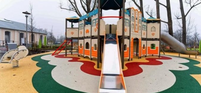 Új játszótér nyílik a kecskeméti Rudolf-kertben